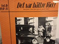 Det var bättre förr! Vol. 1b år1931-35