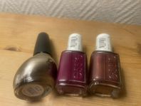 3 oanvänd nagellack, Essie och OPI. 100 för alla!