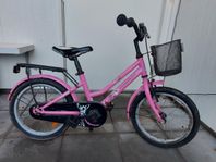 MONARK 16" Flickcykel Rosa 