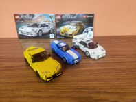 Lego speed champions 3 st kompletta 