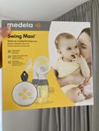 bröstpump medela swing maxi & bh