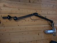 Blue Yeti mikrofon med Røde PSA1 arm + blue shockwave mount