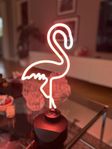 Flamingo neonlampa