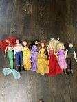 Lot 7 Disney Princess 12 inch CinderellaAri, Belle, J