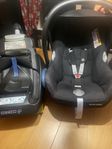 babyskydd maxi-cozy + Isofix 