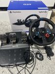 Logitech G29 DRIVING FORCE PS5,PS4,PS3, och PC