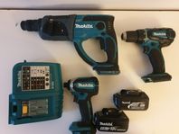 makita borhammare & skruvdragare kit