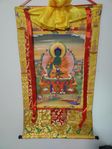 Medicine Buddha thangka, Stor Thanka, Buddhism