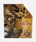 I am Lion 550 Pieces Shaped Animal Head Jigsaw Puzzle pussel