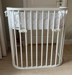 Bedside Crib Babybay Boxspring (inkl madrass och spjälskydd