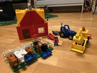 Duplo bondgård, djur och traktorer 