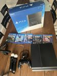 Playstation 4 + spel