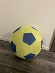 Jättefotboll 45cm gul & blå