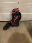 Vagnbag Ogio Aura svart/rosa