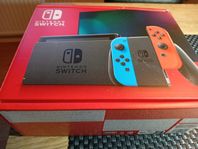 Nintendo Switch ny i kartong med kvitto