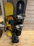 Snowboards Barn samt boots