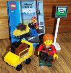 Lego City 7567 - Traveler, Bagagevagn med figur.