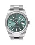 Rolex Datejust mint green New 