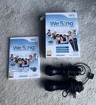 Wii Sing med två mikrofoner spel till Nintendo Wii 