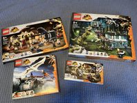 Lego Jurassic World 4 byggsatser - paketpris