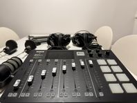 Komplett poddset – Rodecaster Pro med mikrofoner + tillbeh