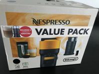 Nespresso Vertuo POP kapselmaskin + mjölkskummare