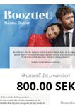 Booztlet 800 kr presentkort