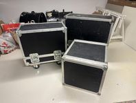 Flightcases - 10he Rackcase + 2st Ampcases