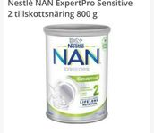 Nan 2 sensitive/ersättning/tillskottnäring