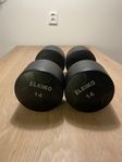 Eleiko 14 kg hantlar