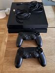 Playstation 4 + 2 kontroller och 9 spel