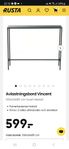 Avlastningsbord Vincent 100x24x85 cm