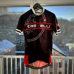 Castelli svart cykeltröja, storlek L