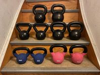 10 Kettlebells, 96 kg