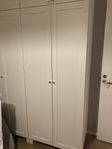 2 Garderobsdörrar 40x180 IKEA Platsa Sannidal