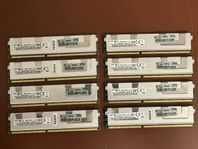 Serverminne HP 256 GB Samsung 8 st 32GB PC3L-8500R ECC