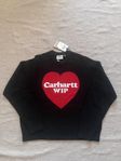 Carhartt svart heart WIP tröja dam strl M (ny med prislapp)