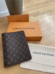 Ny! LOUIS VUITTON LV desk agenda cover monogram kvitto