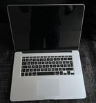 Macbook Pro Retina Mid-2014 DEFEKT! Reservdelsmaskin.