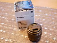 Panasonic Lumix G 25mm f1.7 ASPH