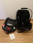 Babyskydd Beemoo (-13kg) ink Isofix 