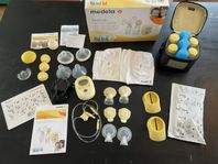 Medela freestyle elektrisk dubbel bröstpump paket