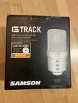 Samson Gtrack USB studio condenser mic with audio interface 