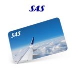 SAS presentkort voucher 6000 kr