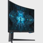 Samsung C27G7 27" välvd bildskärm för gaming.