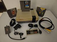 Nintendo 8 bits - Konsol + 4st spel - NES - SCN