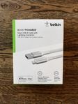 Belkin Smart LED USB-A till lightning laddningskabel