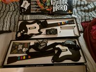 Guitar Hero-gitarrer PS2, som nya med låda