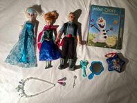 leksaker, Barbie, Elsa & Anna dockor, förvaringslåda