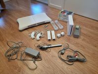 Nintendo Wii - Konsoll + massa tillbehör